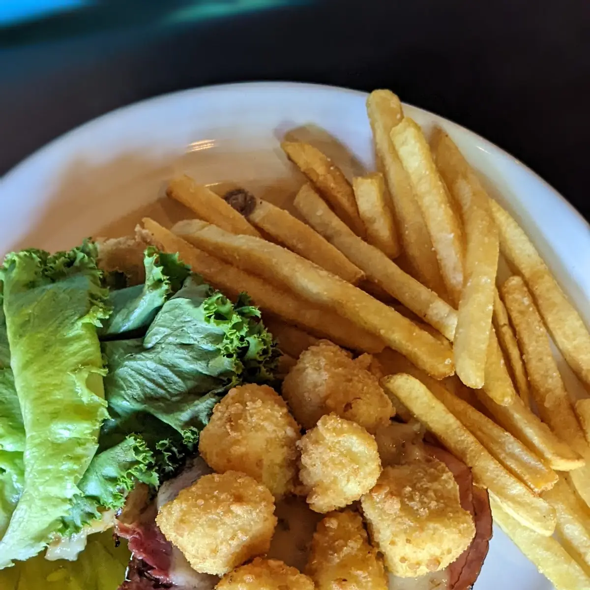 Cheese Curd Burger