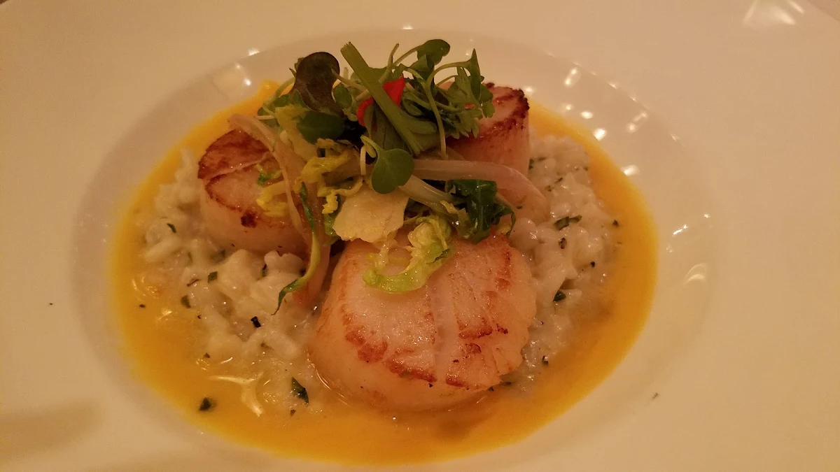 Pan-Seared Scallops
