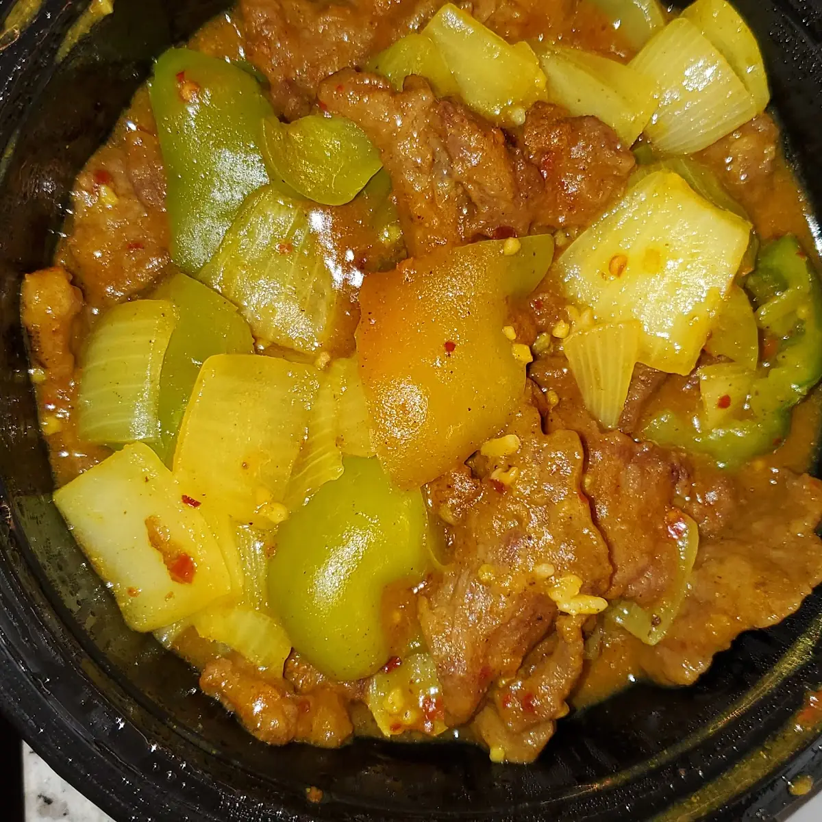 Curry Beef with Onions