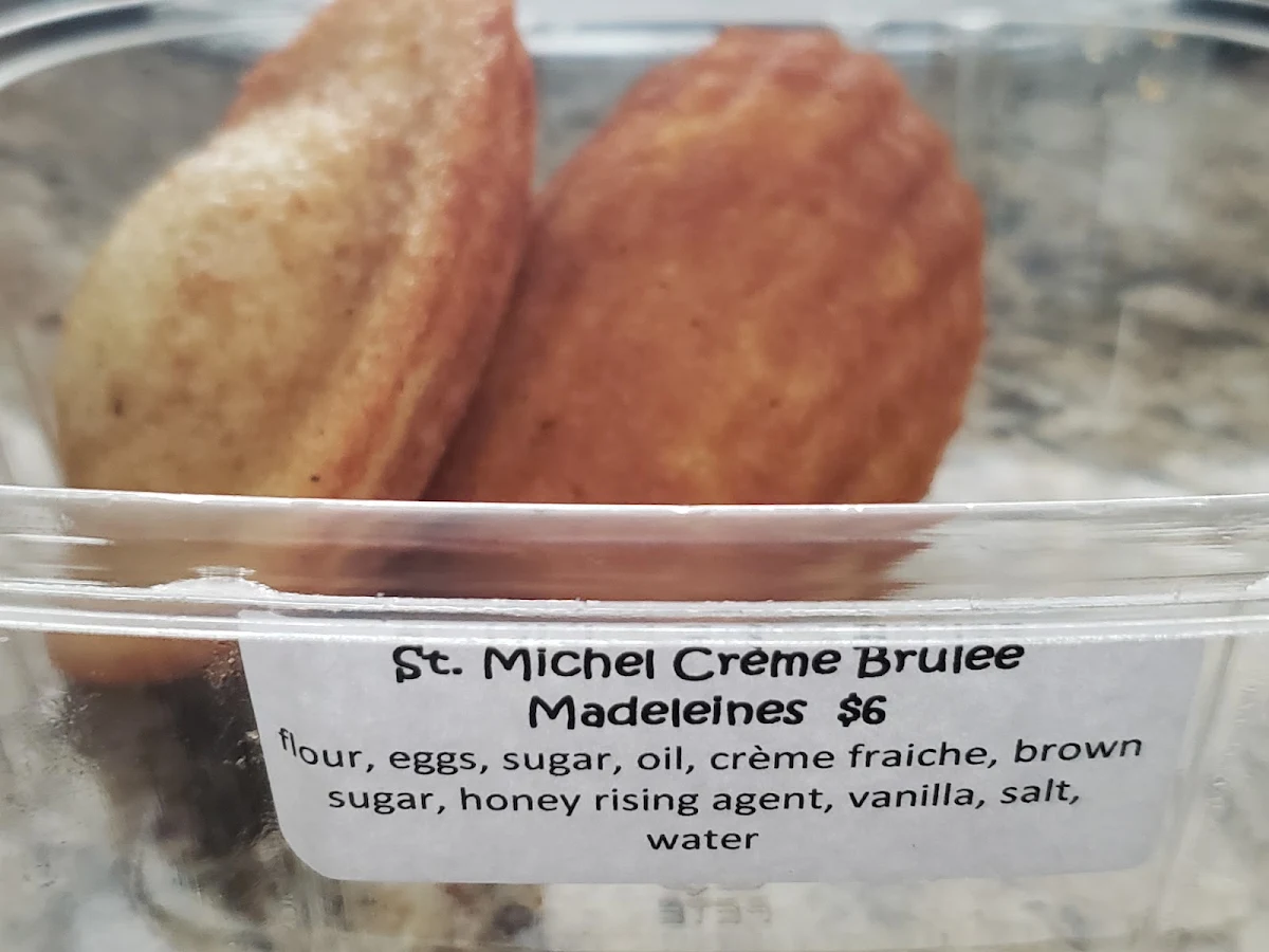 Creme Brulee Madeleines