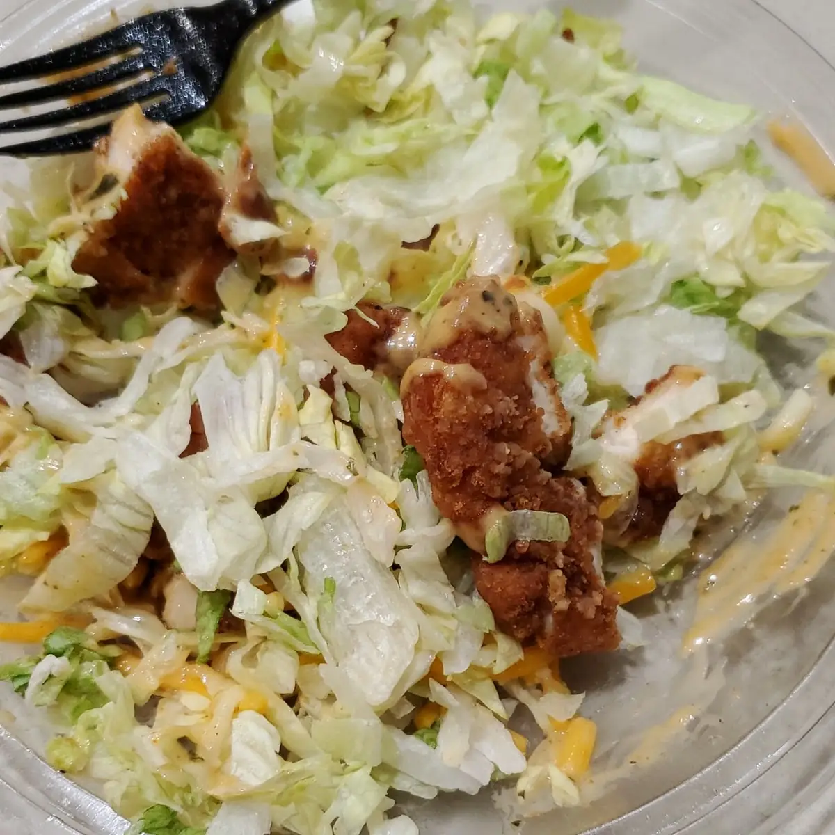 Crispy Chicken Salad