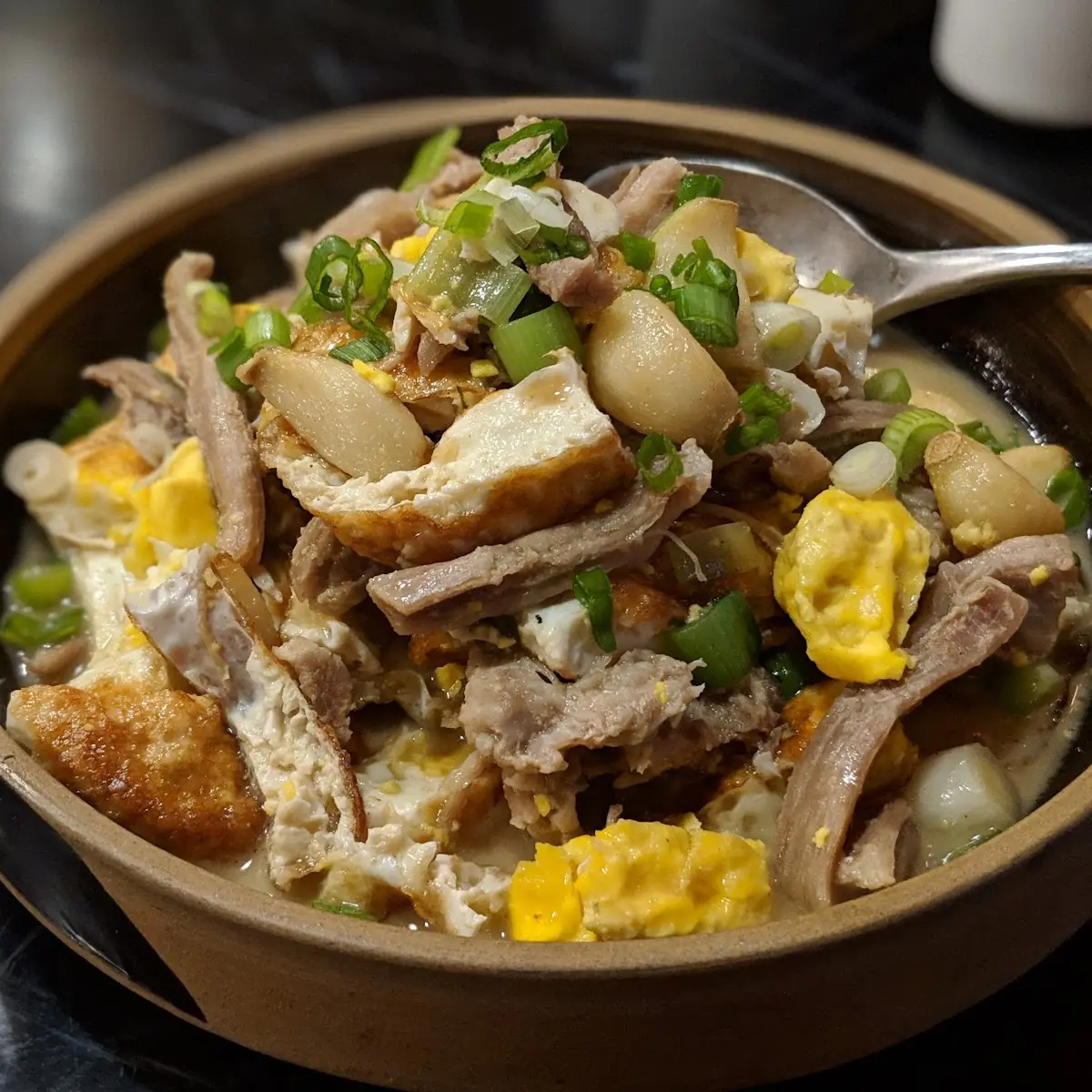 Braised Short Ribs with Egg