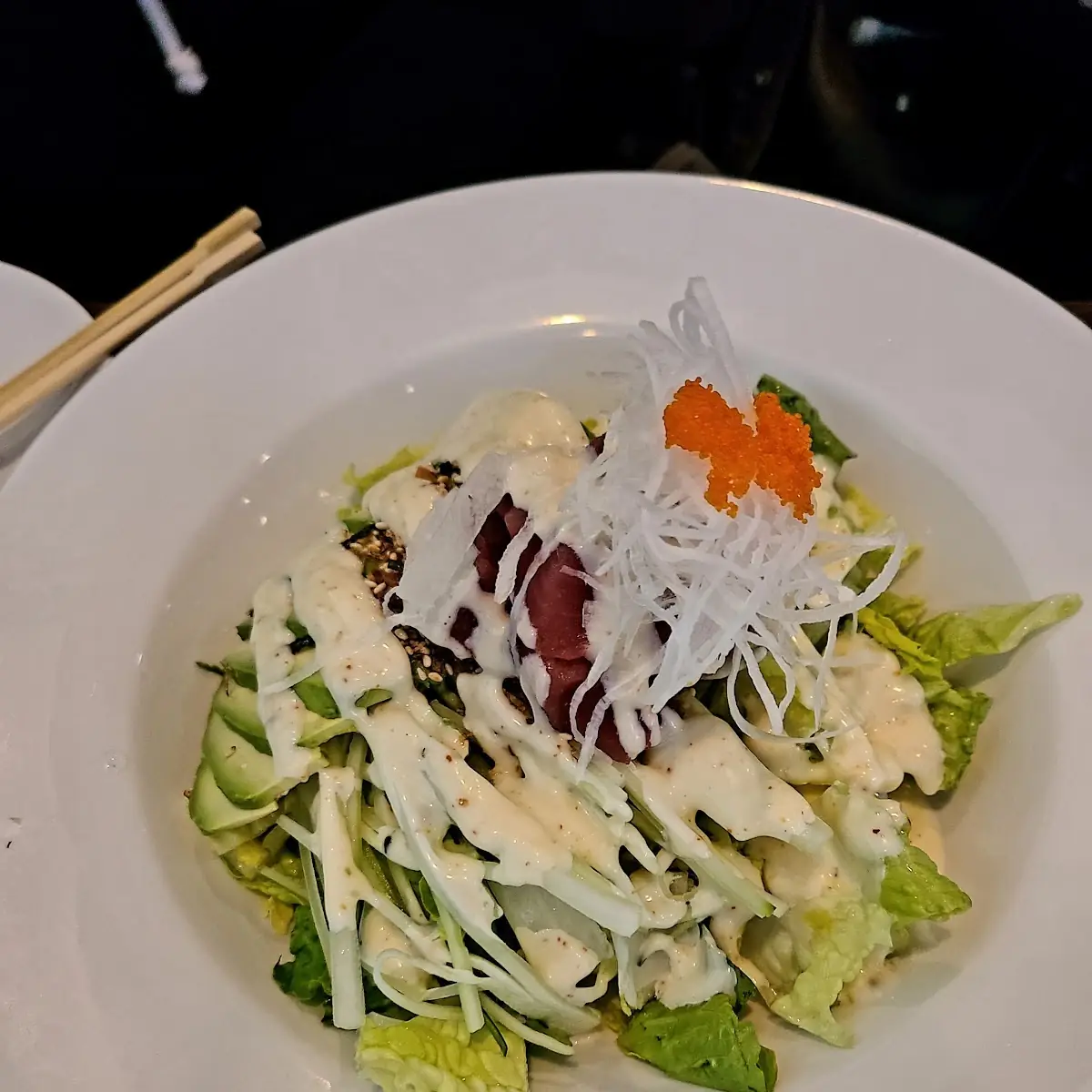 Tuna Avocado & Cucumber Salad