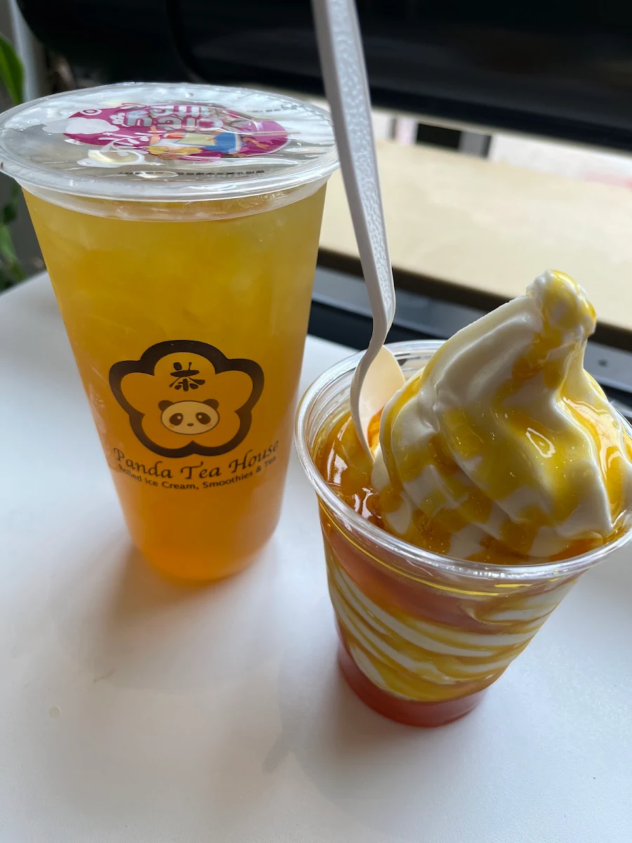 Soft Serve Ice Cream Sundae