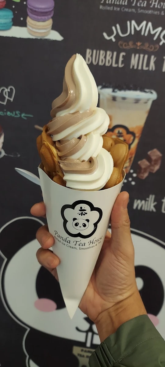 Soft Serve in a Waffle Cone