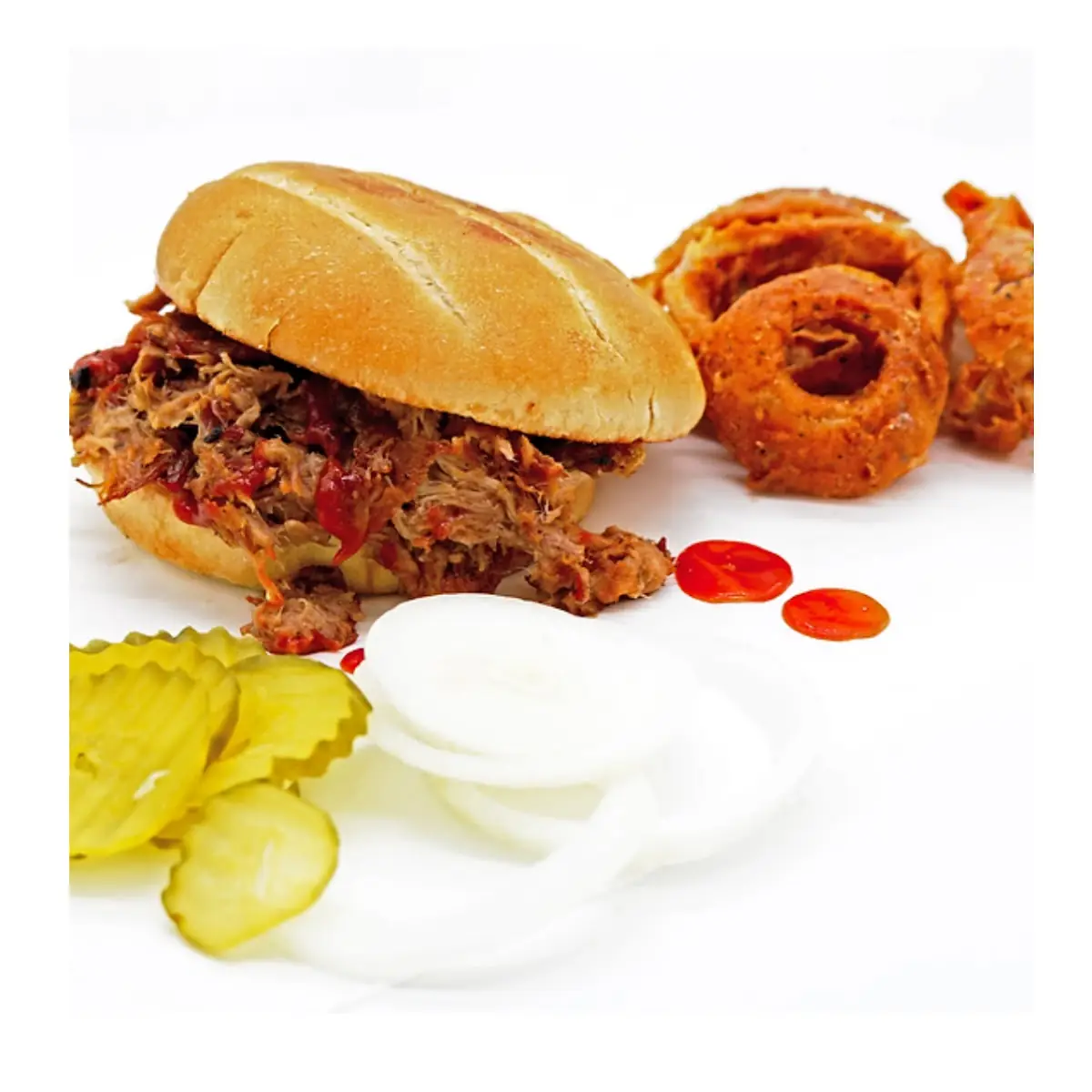 Chopped Brisket Sandwich