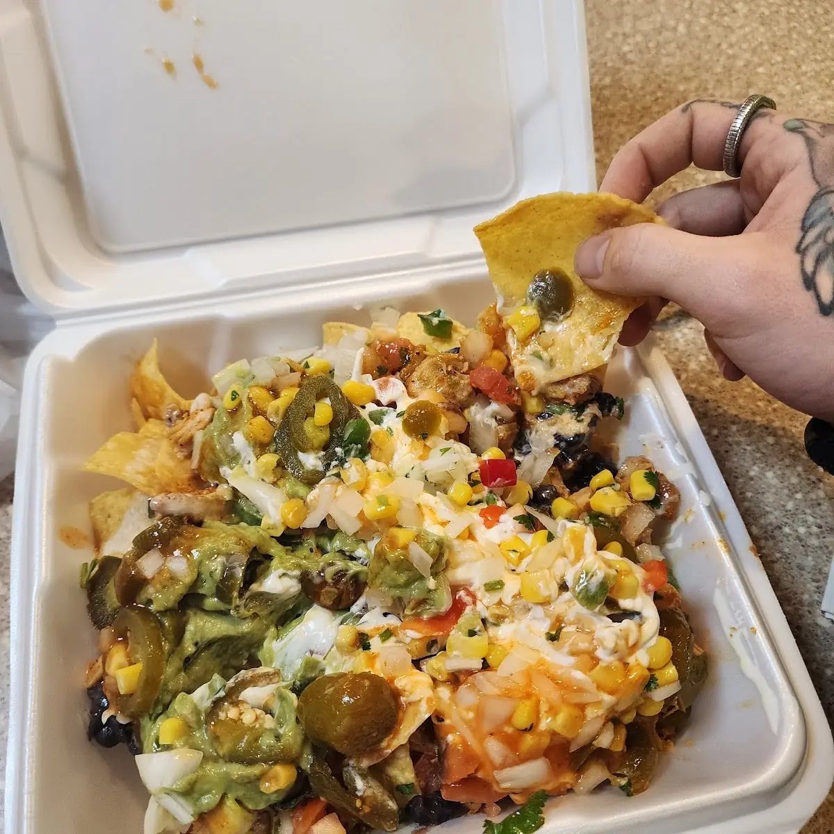 Lil Chicken Nachos