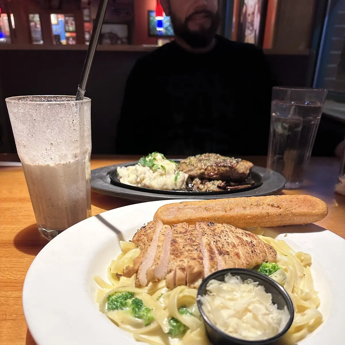Alfredo Pasta Grilled Chicken
