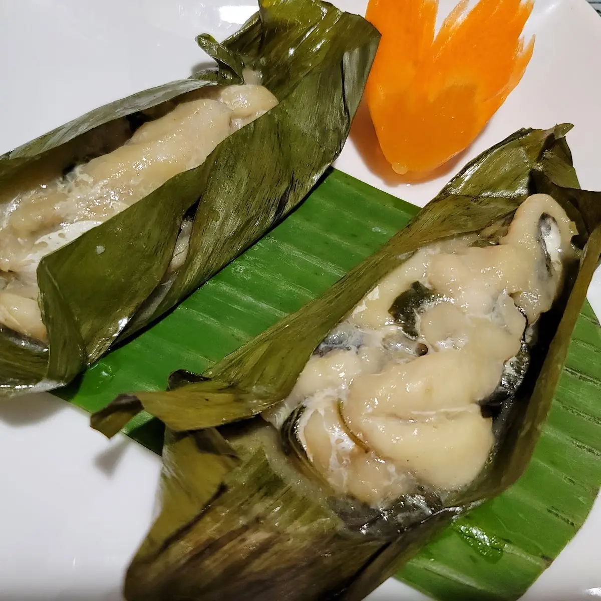 Steamed Fish in Banana Leaf