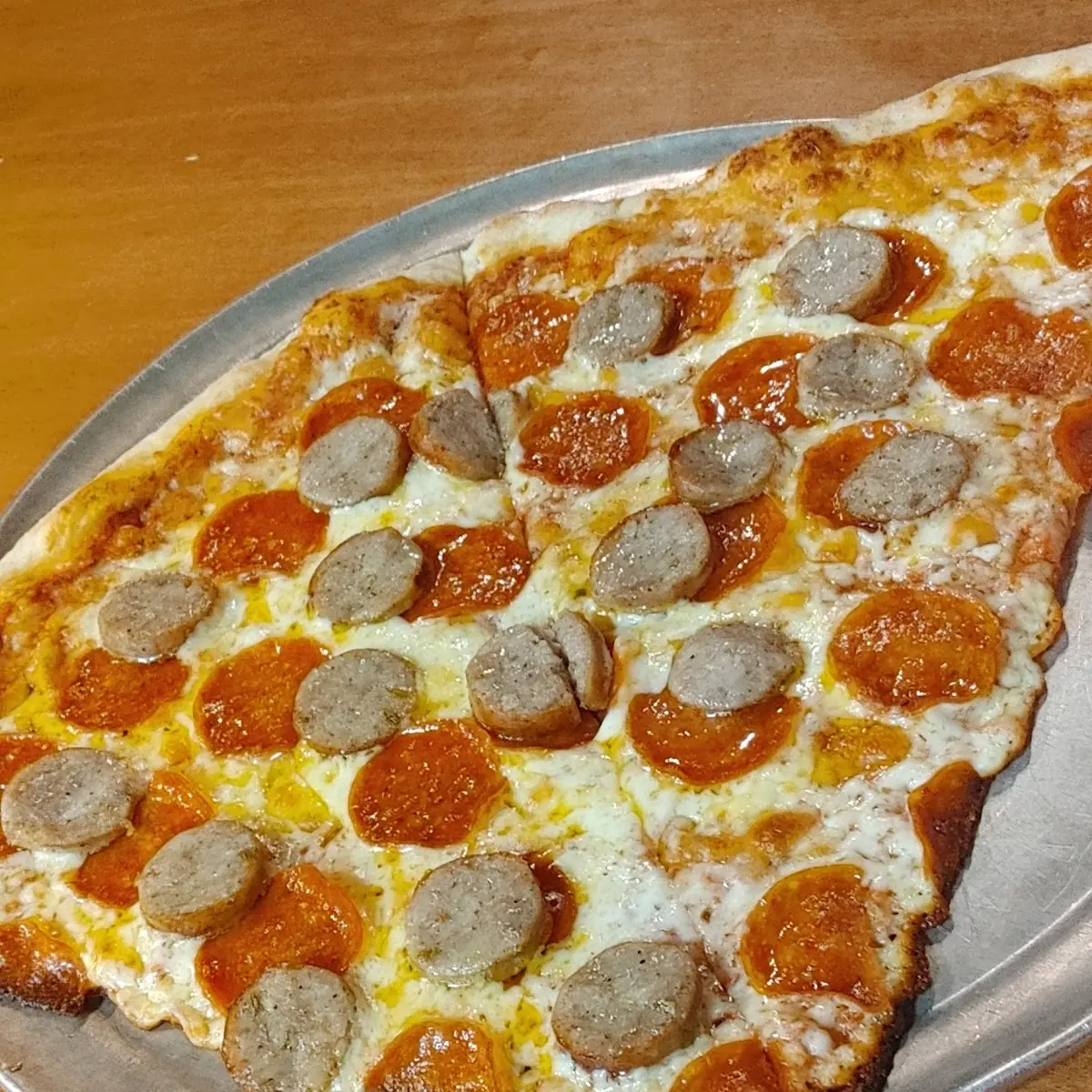 Pepperoni Sausage Pizza