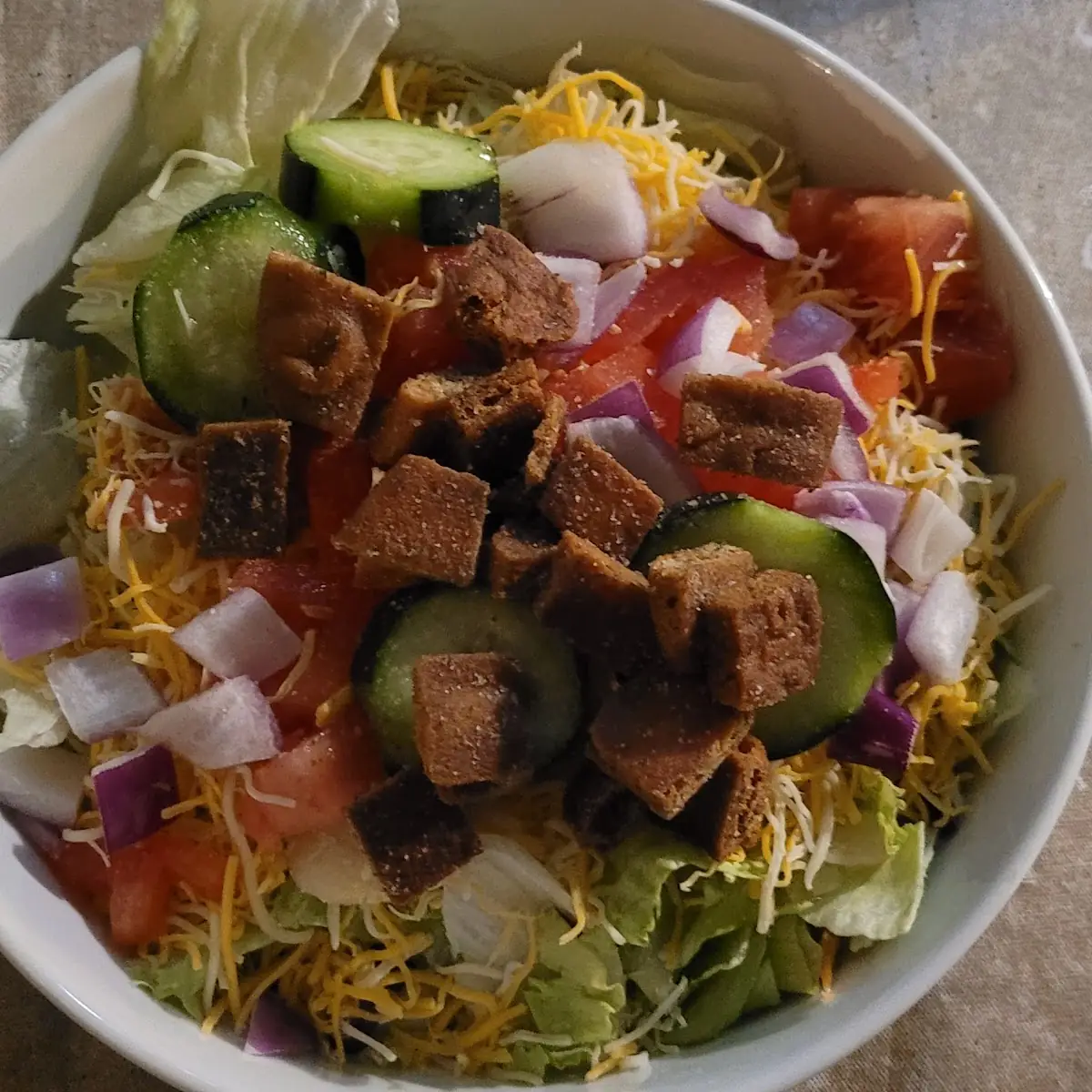 Double Side House Salad
