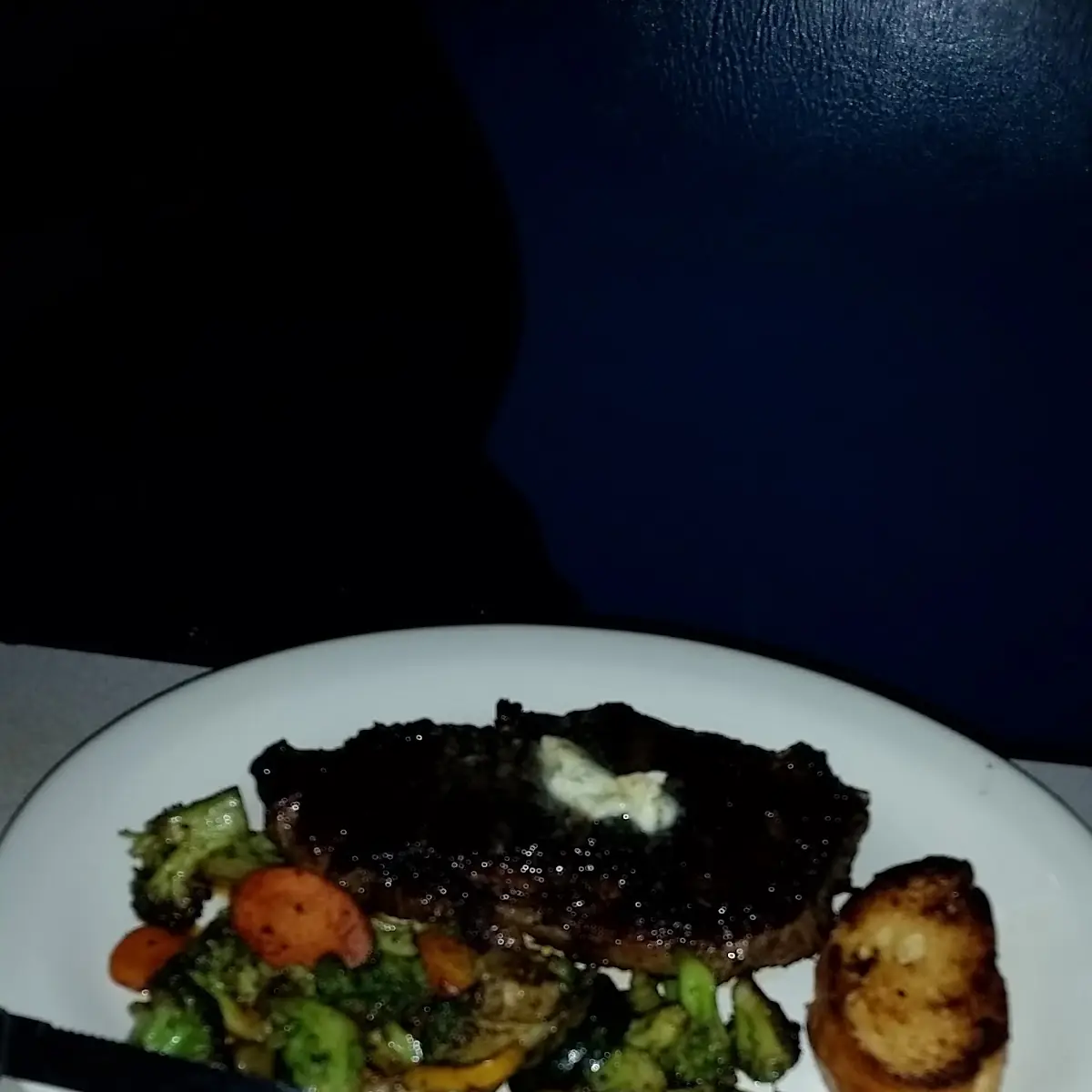 Steak with Grilled Vegetables