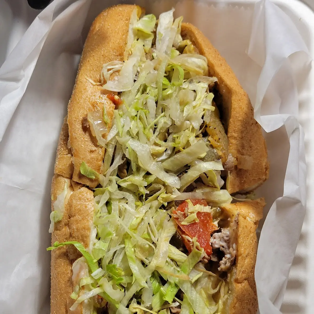 Cheese Steak with Minute Steak Meat