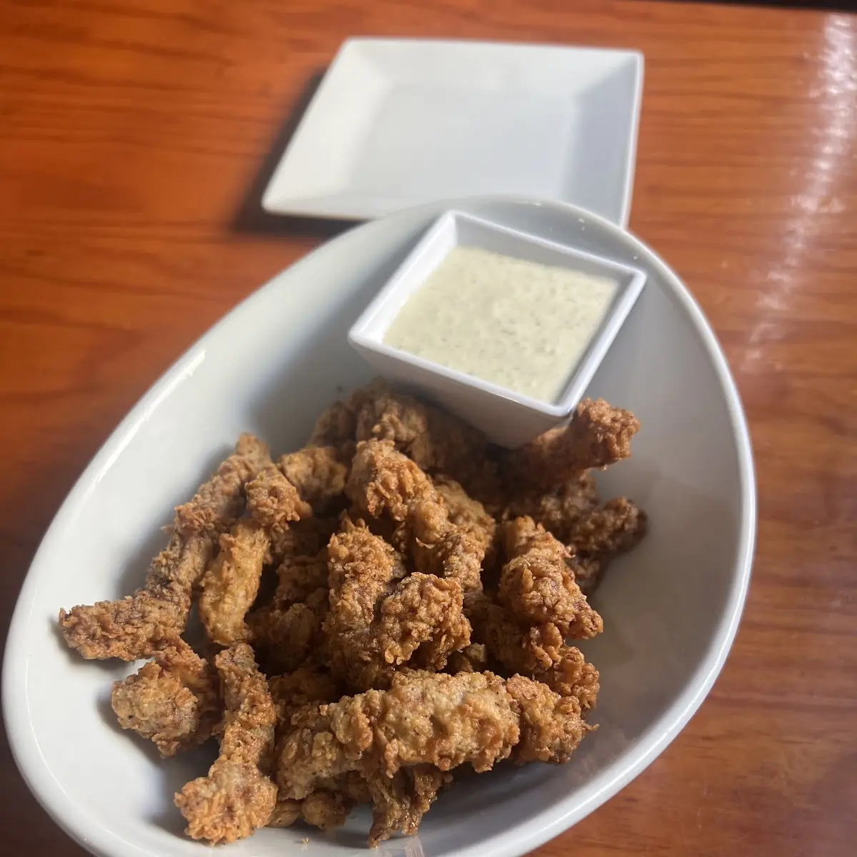 Spicy Fried Pickles
