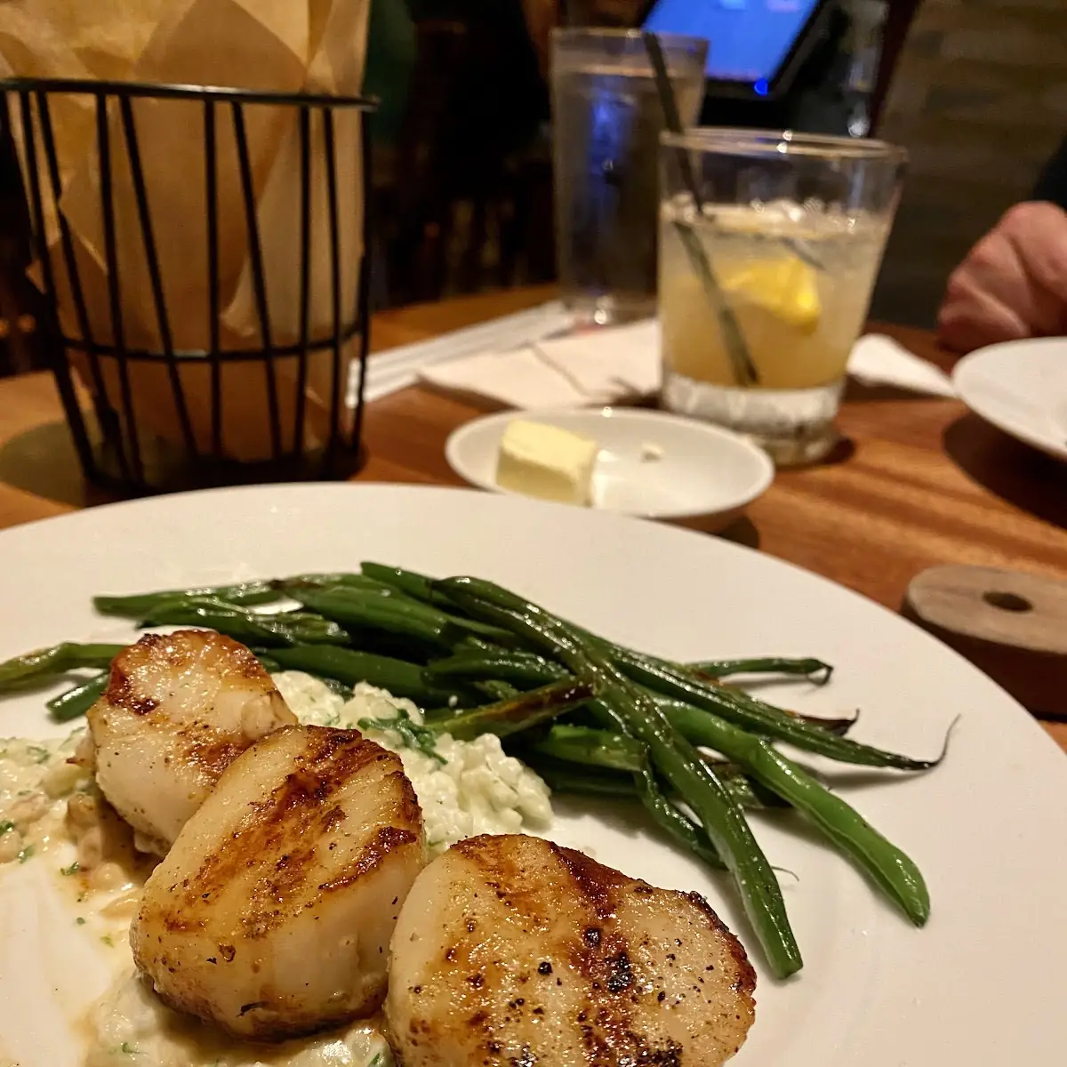 Caramelized Grilled Sea Scallops