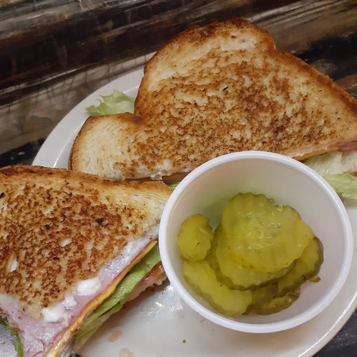 Grilled Ham and Cheese Deluxe