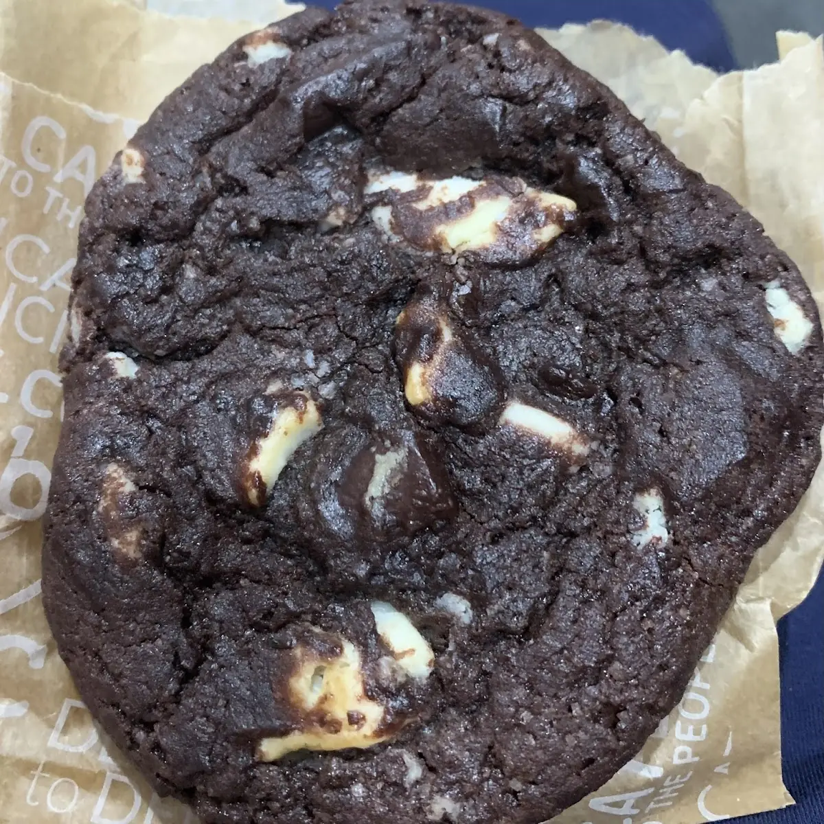 Double Chocolate Chunk Cookie