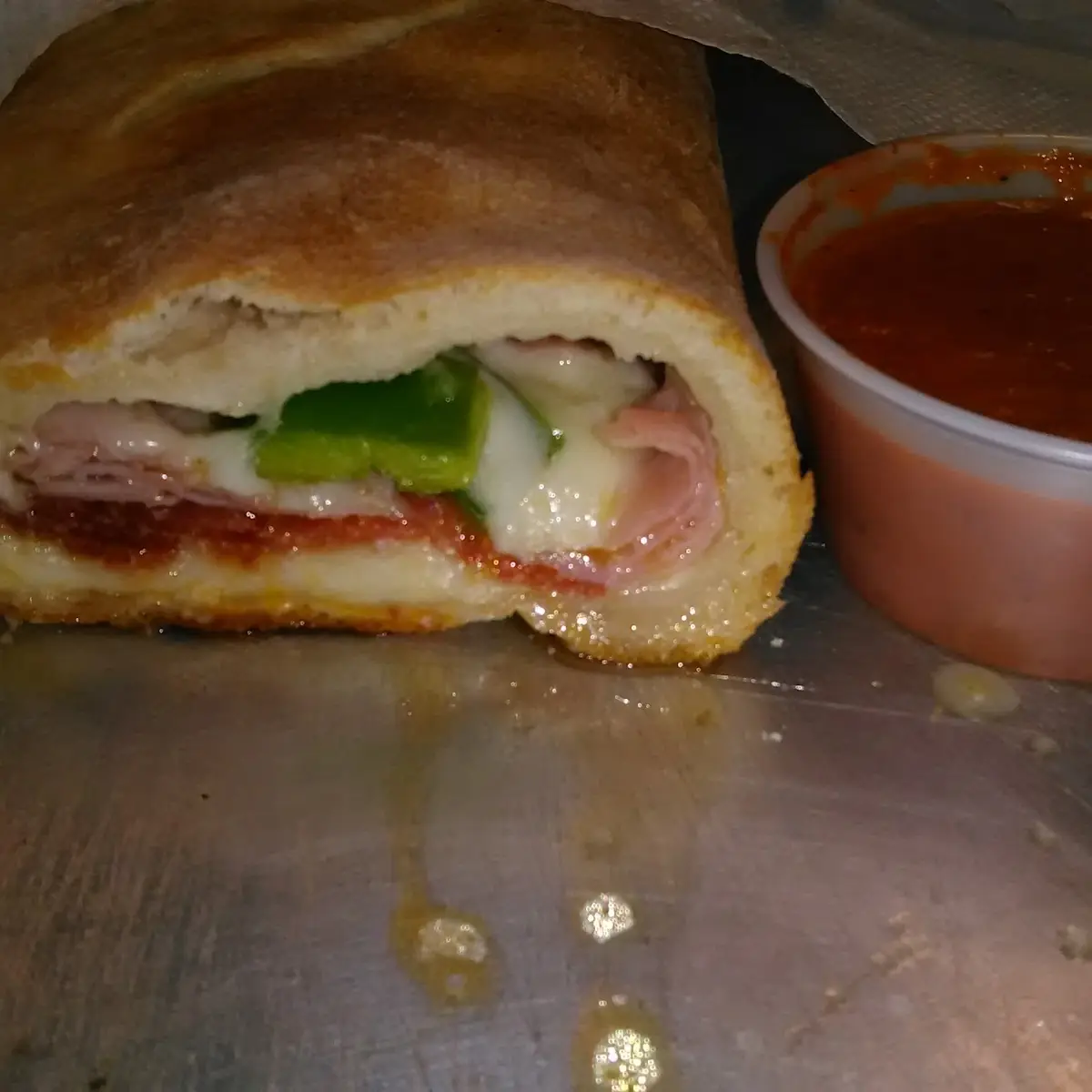 Pepperoni Ham Green Pepper