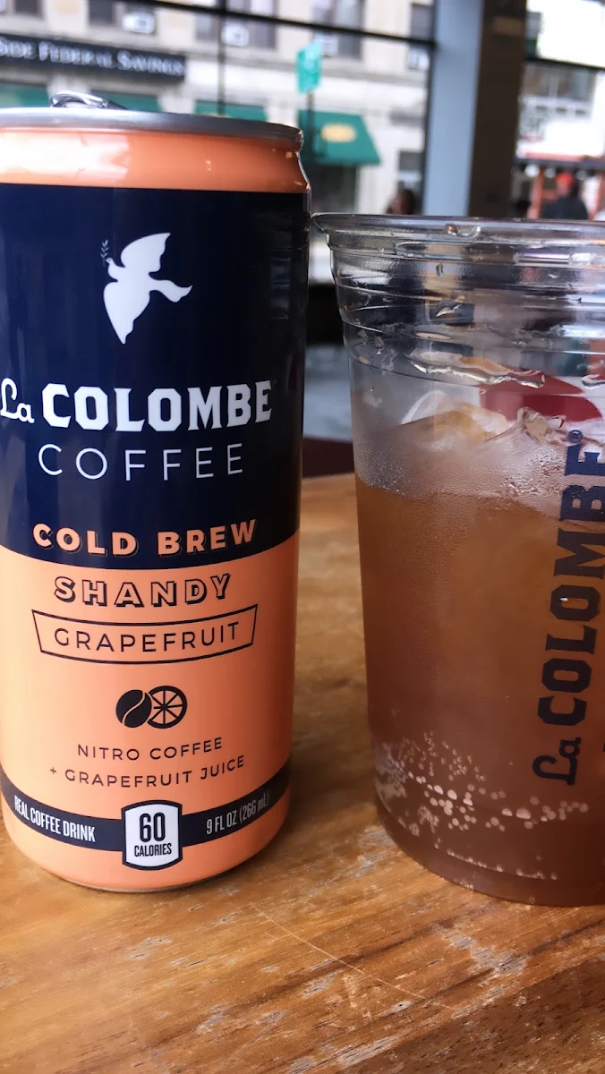 Cold Brew Shandy with Grapefruit