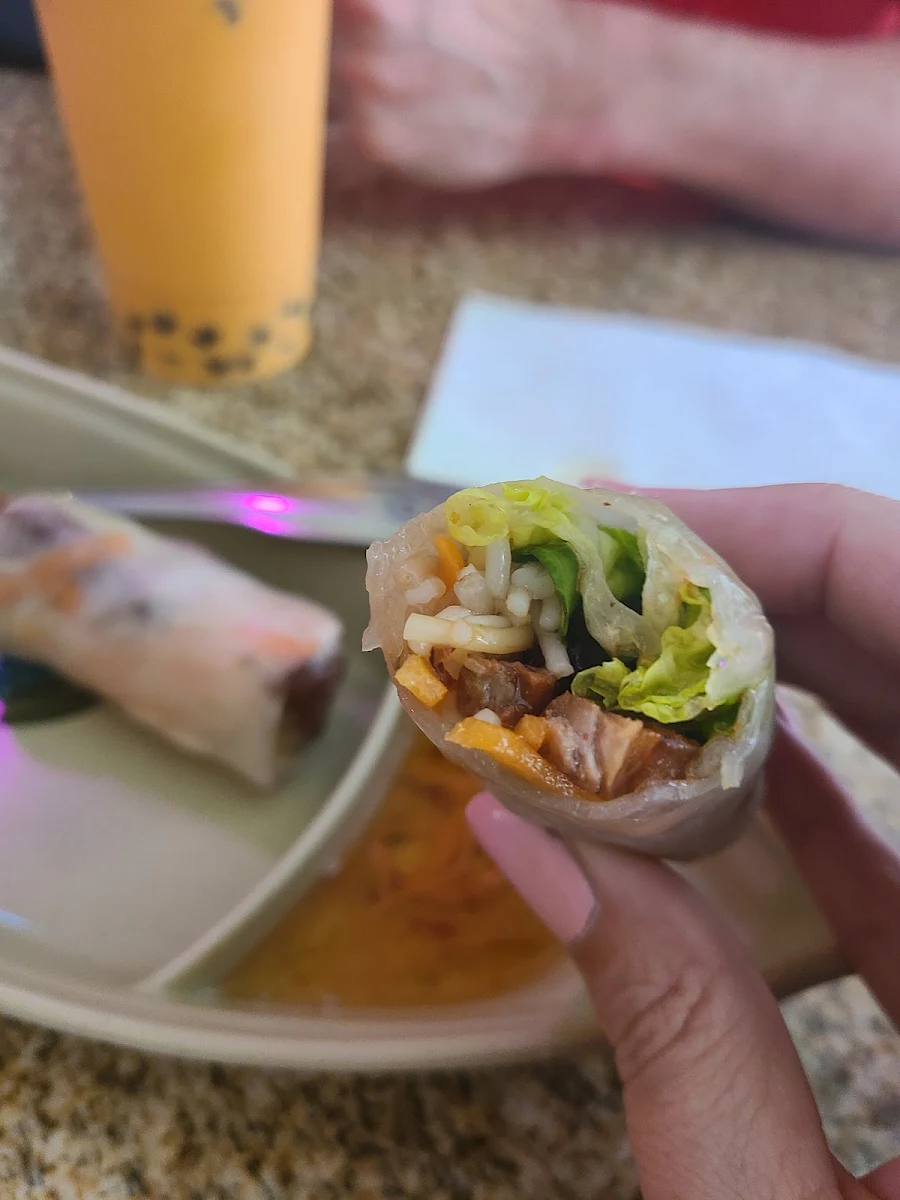 Grilled Pork Spring Roll