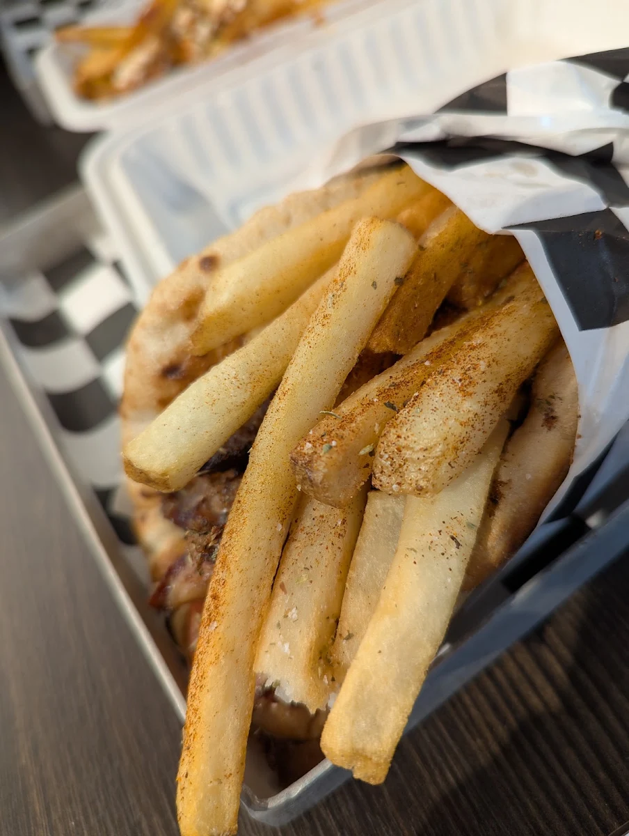 Pork Gyros, Hungry Donkey Hamilton