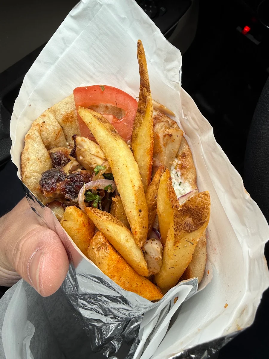 Traditional Pork Gyropita, Hungry Donkey Hamilton