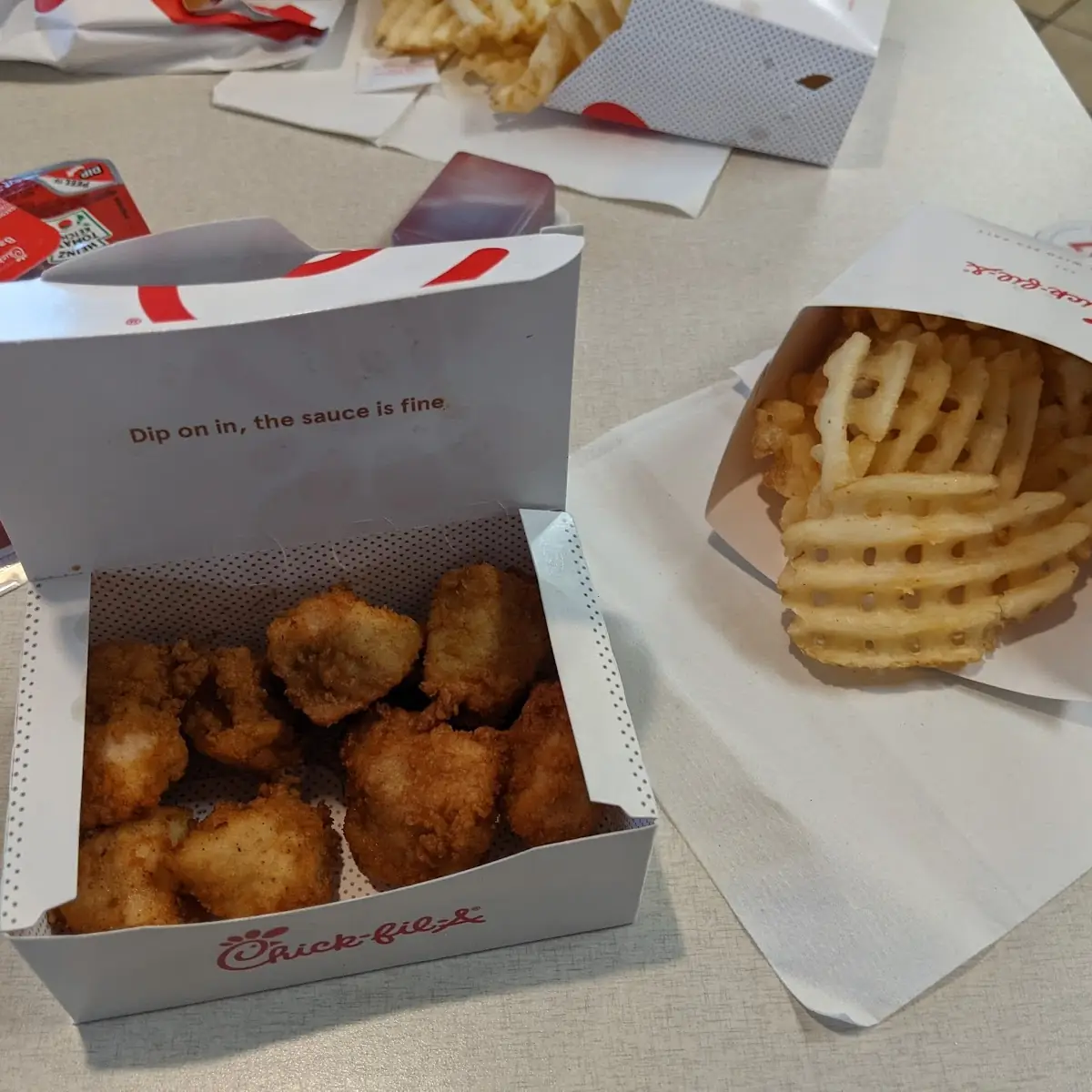 Chicken Nuggets with Fries