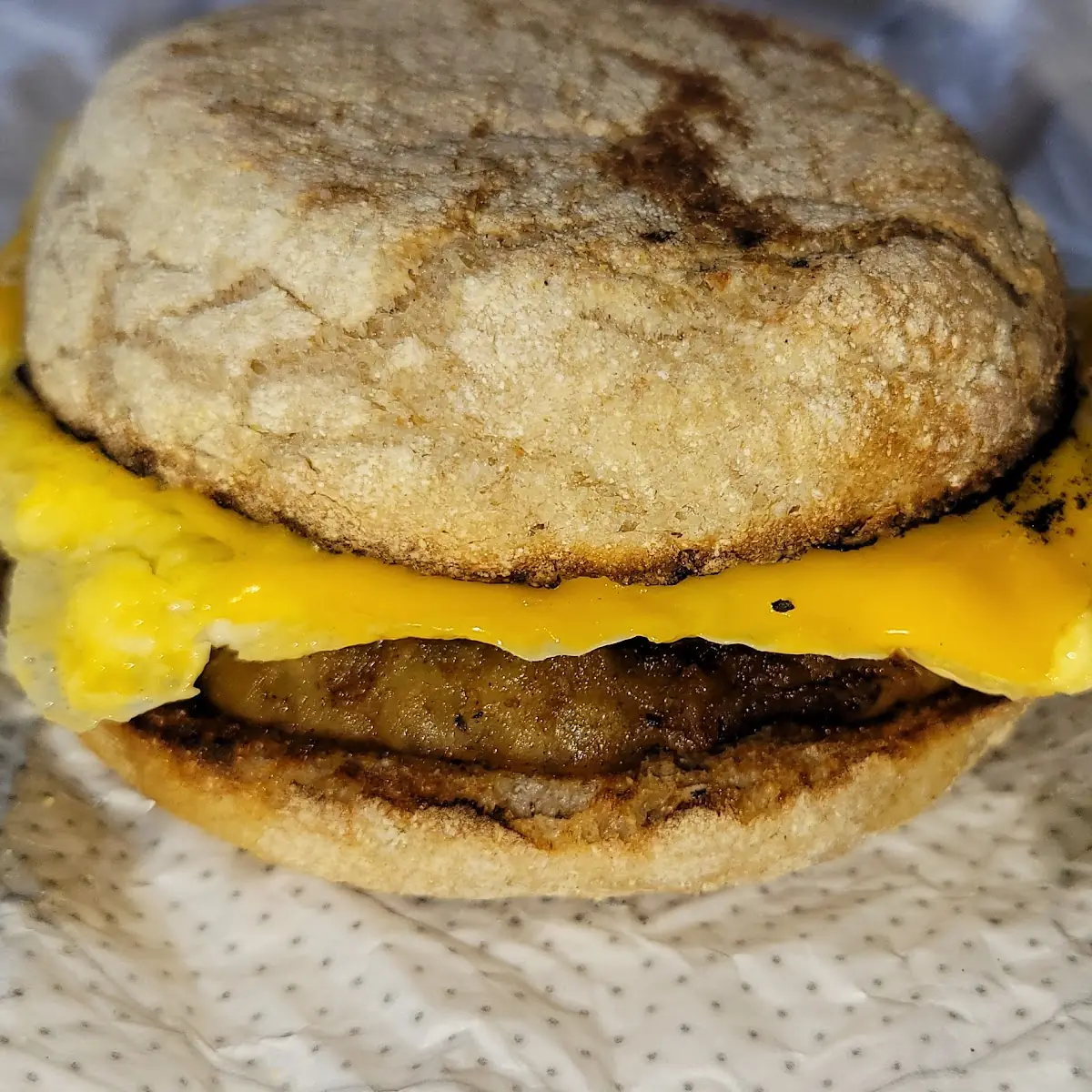 Sausage Egg & Cheese Muffin