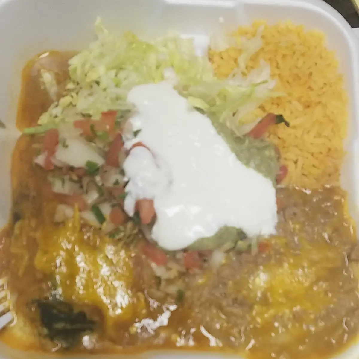 16. Chile Relleno Enchiladas