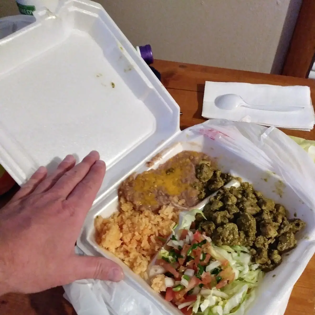21. Chile Verde Plate