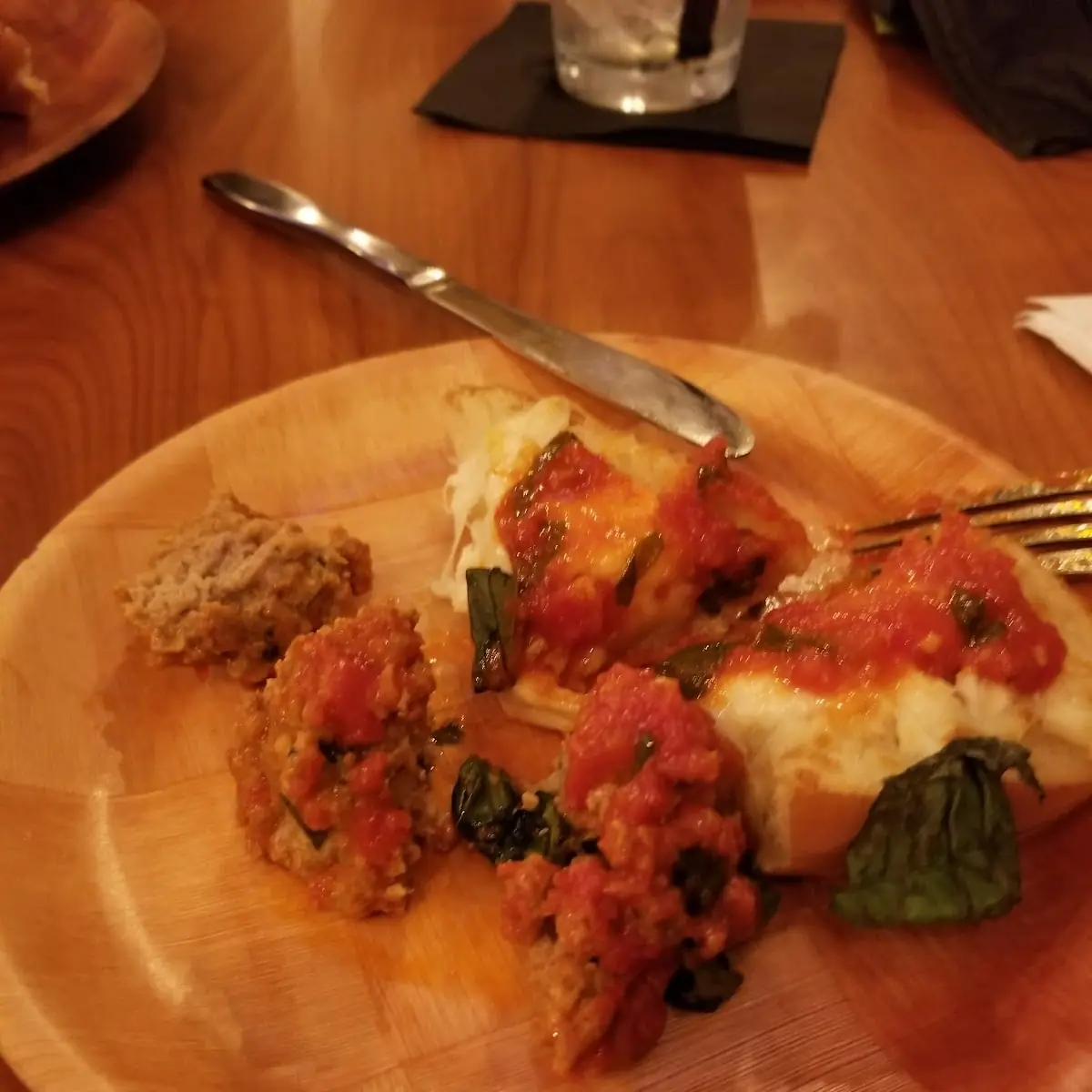 Meatballs with Garlic Bread