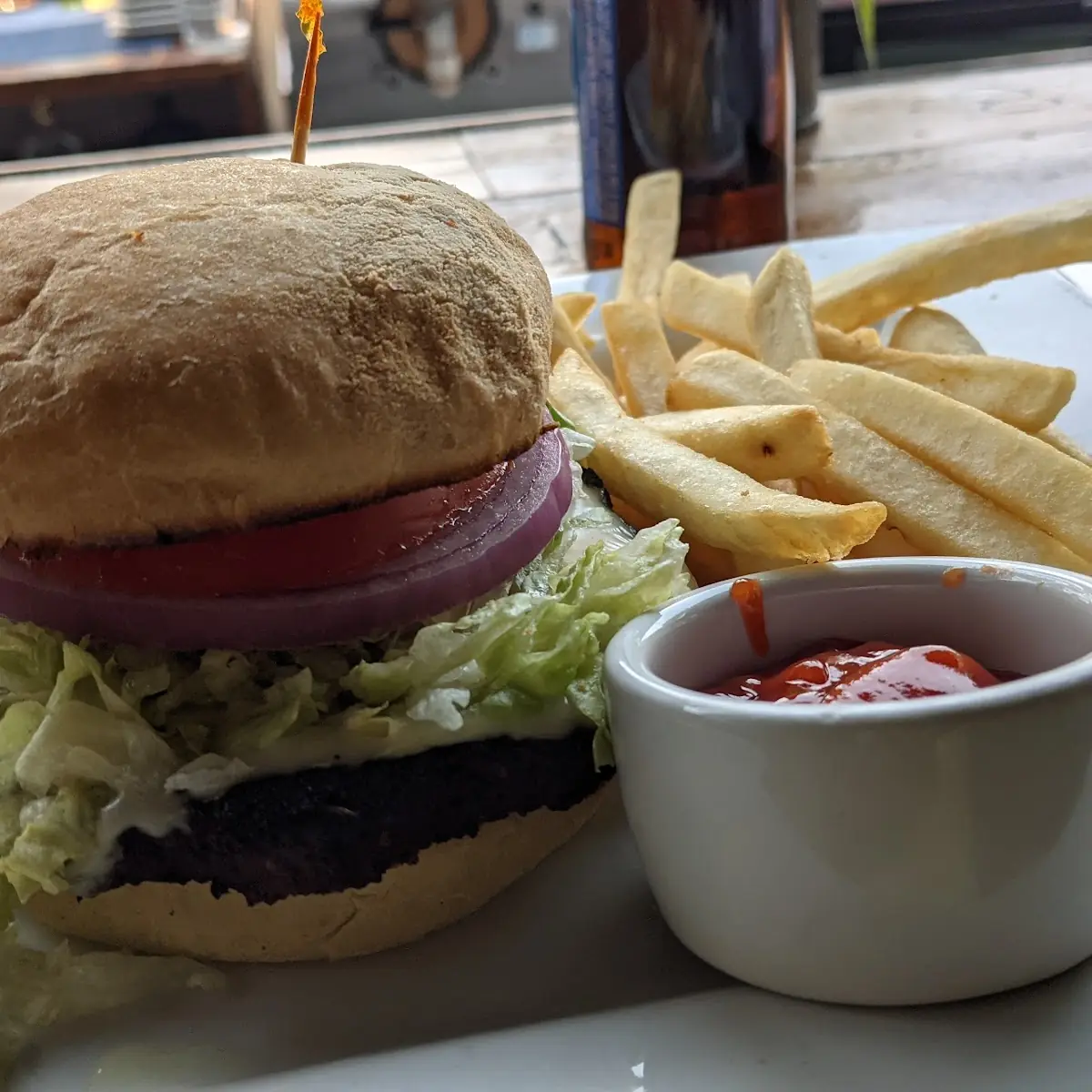 Veggie Burger with Cheese