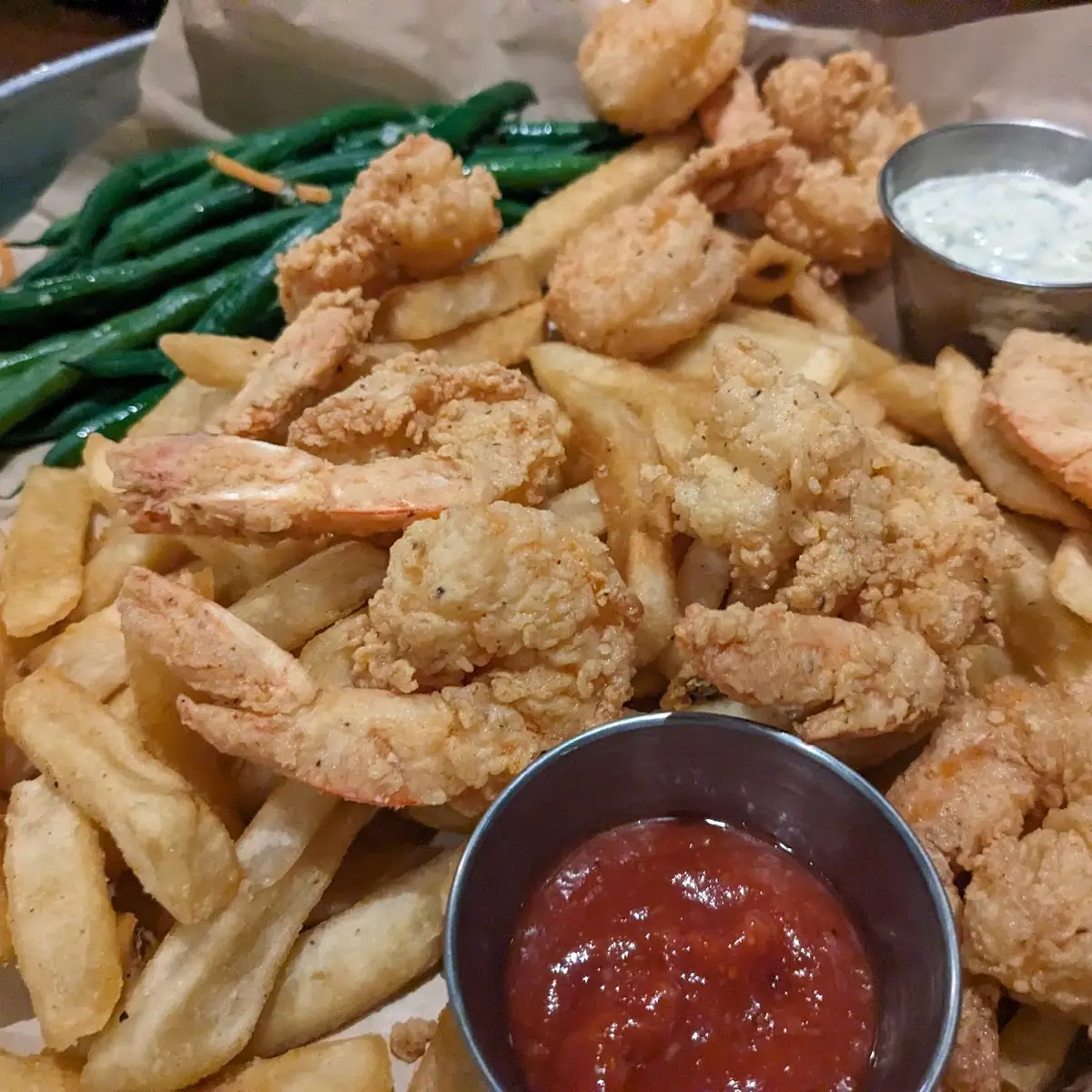 Fried Shrimp Platter