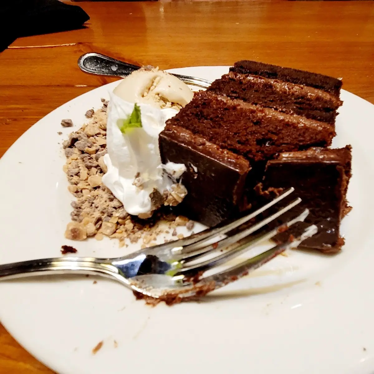 Chocolate Cake & Cappuccino Ice Cream