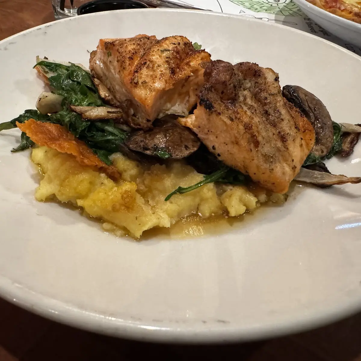 Grilled Salmon Tuscano