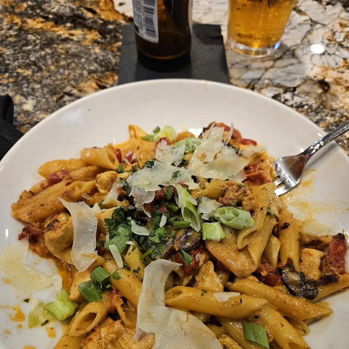 Spicy Chicken & Shrimp Romano