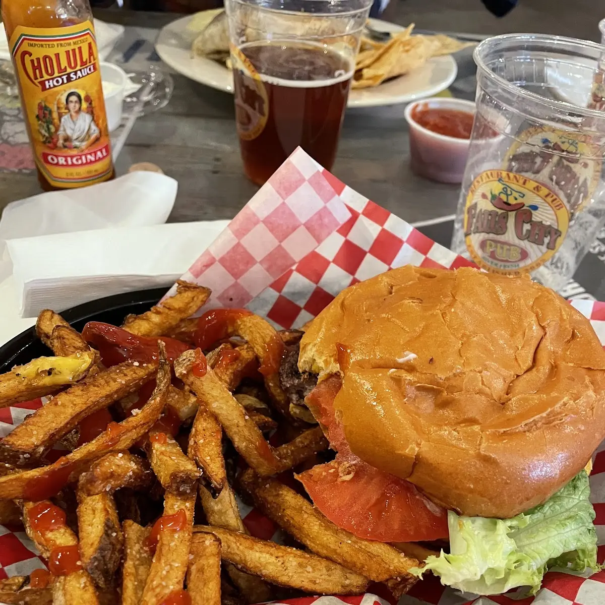 Burger with Fries