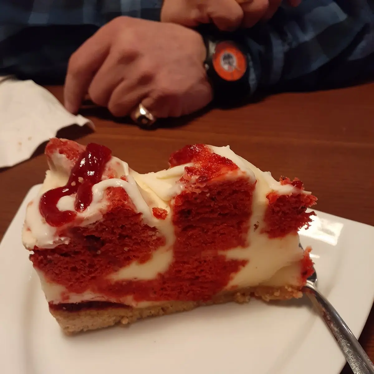 Raspberry Cheesecake, Martintown Restaurant