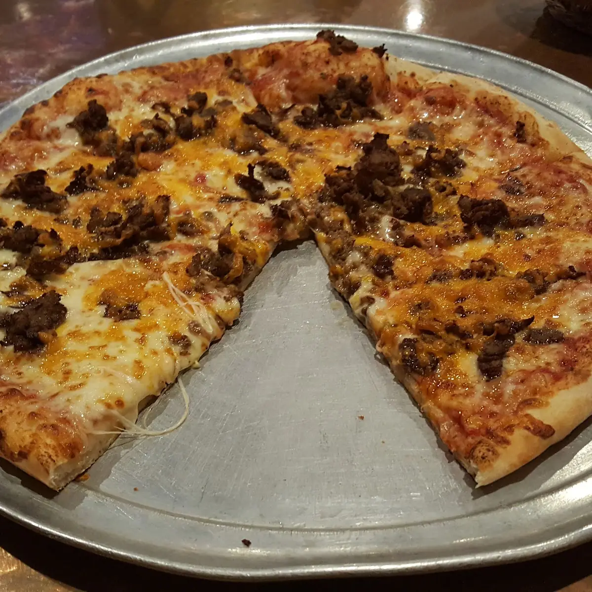 More Cheesesteak Pizza