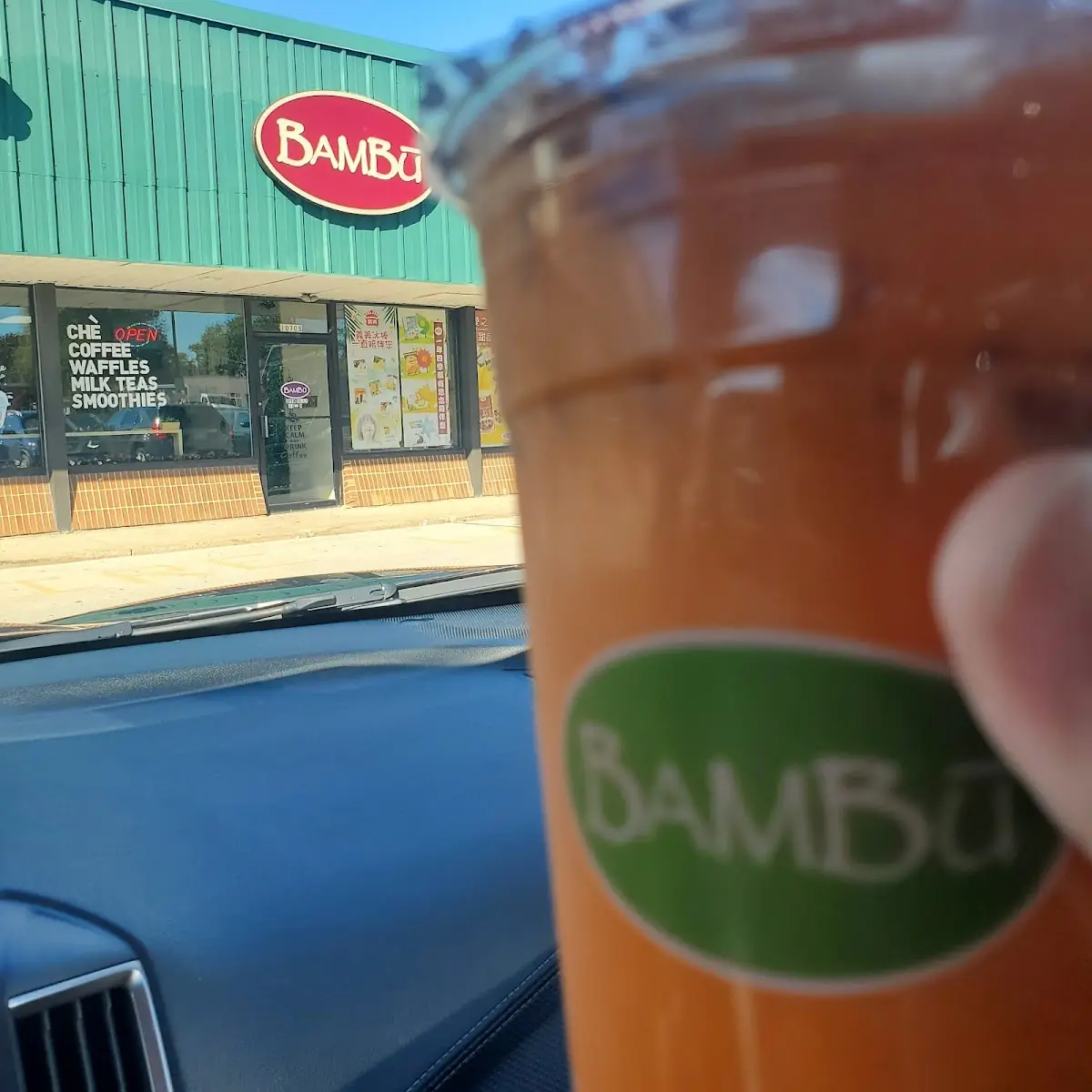 Thai Tea with Boba