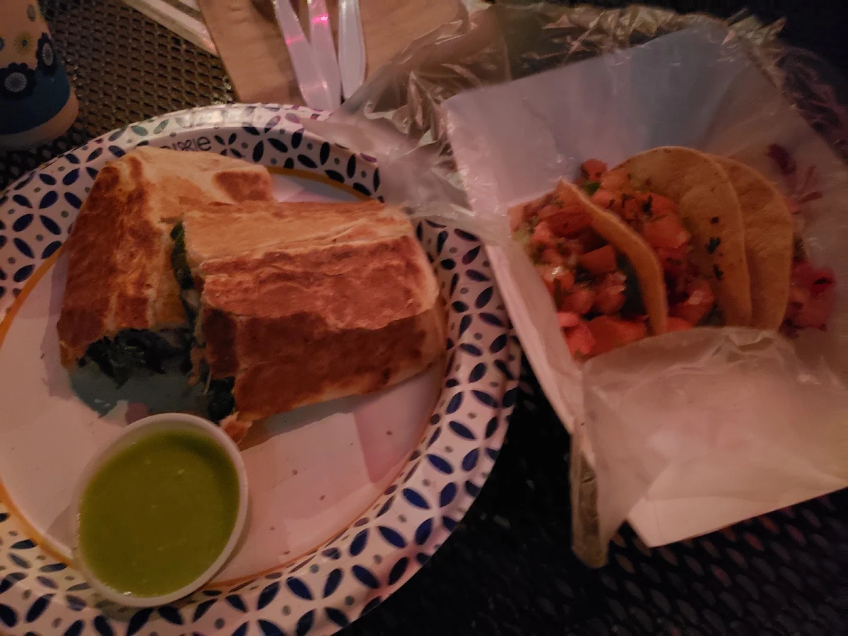 Street Tacos and Burrito