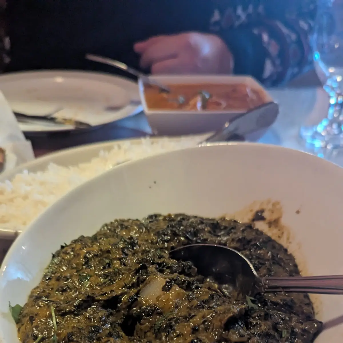 Shrimp Saag