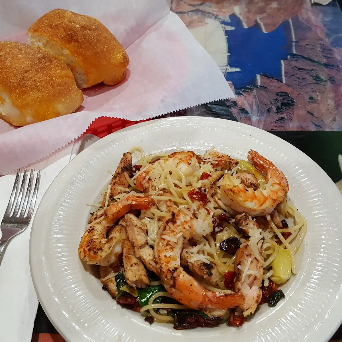 Garlic Lemon Shrimp Scampi