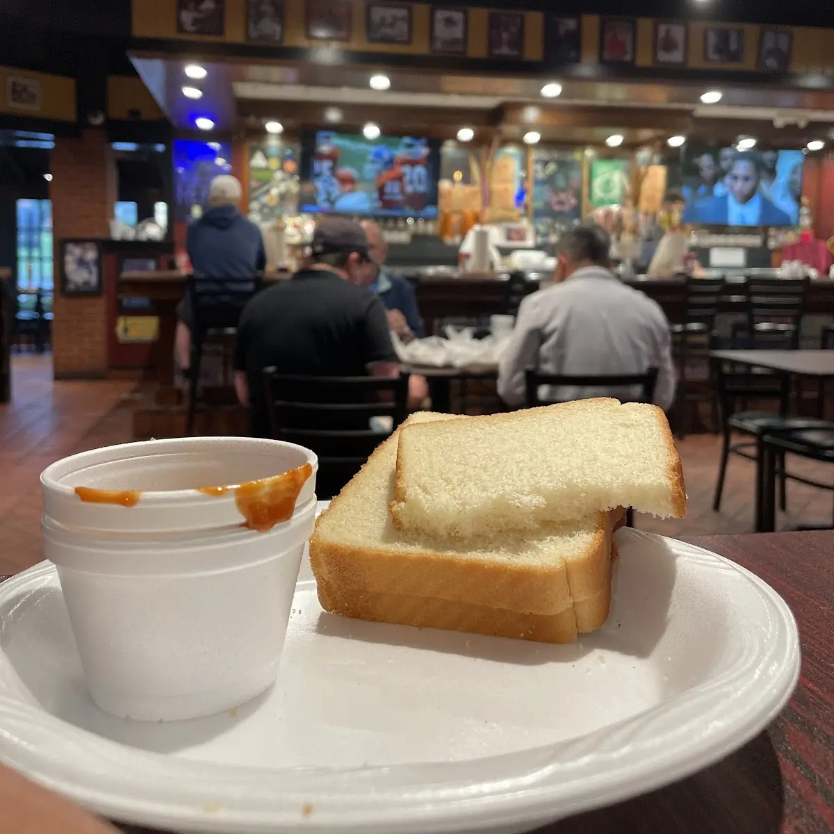 Bread and BBQ Sauce