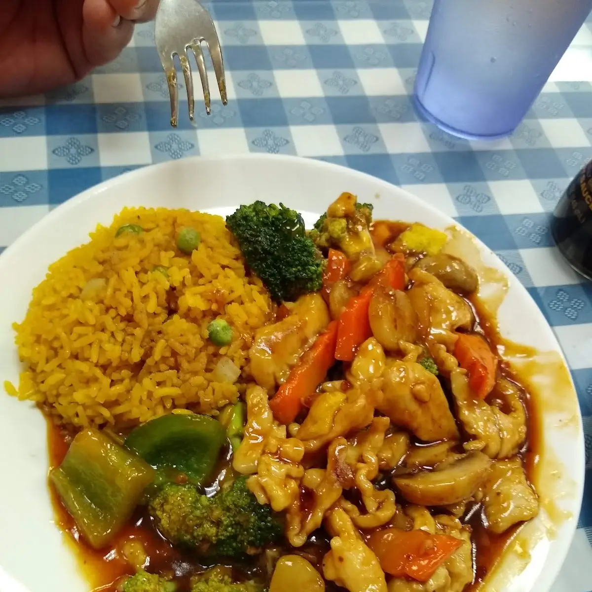 Chicken with Mixed Vegetables Lunch Special