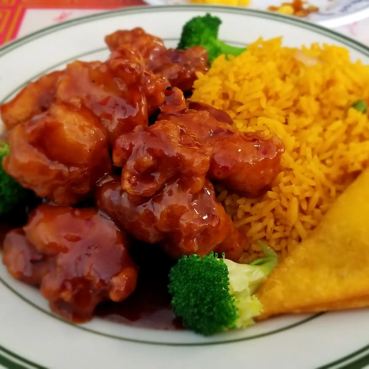 Orange Chicken Lunch Combo