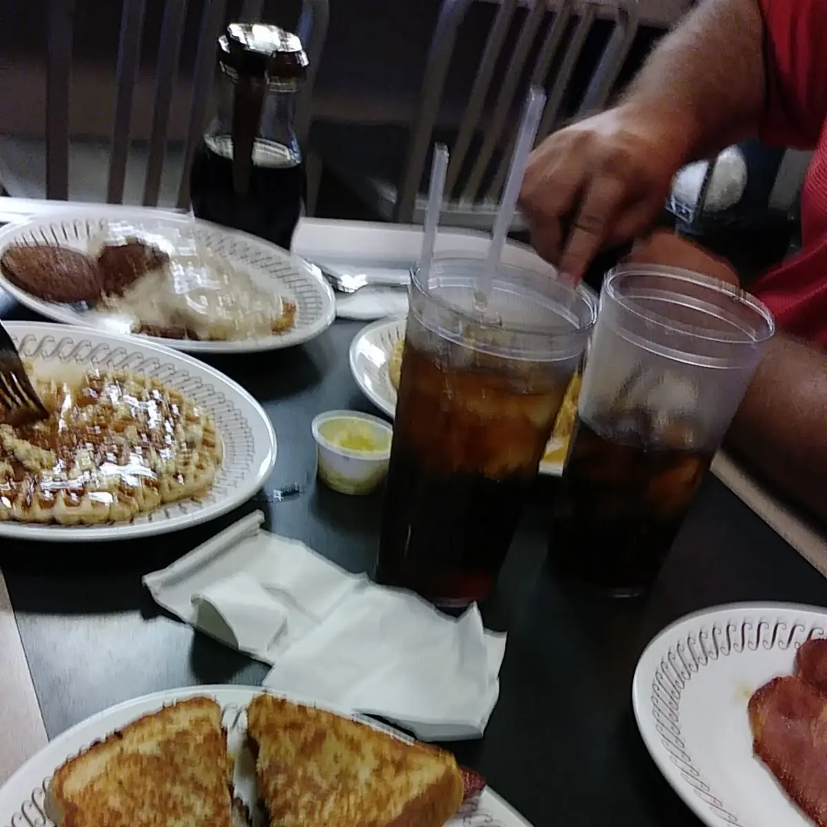 Patty Melt w Hashbrowns