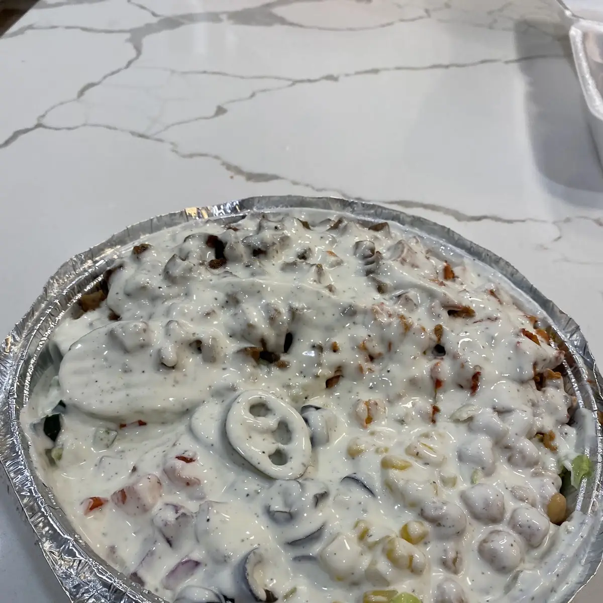 White Pizza 14" Large