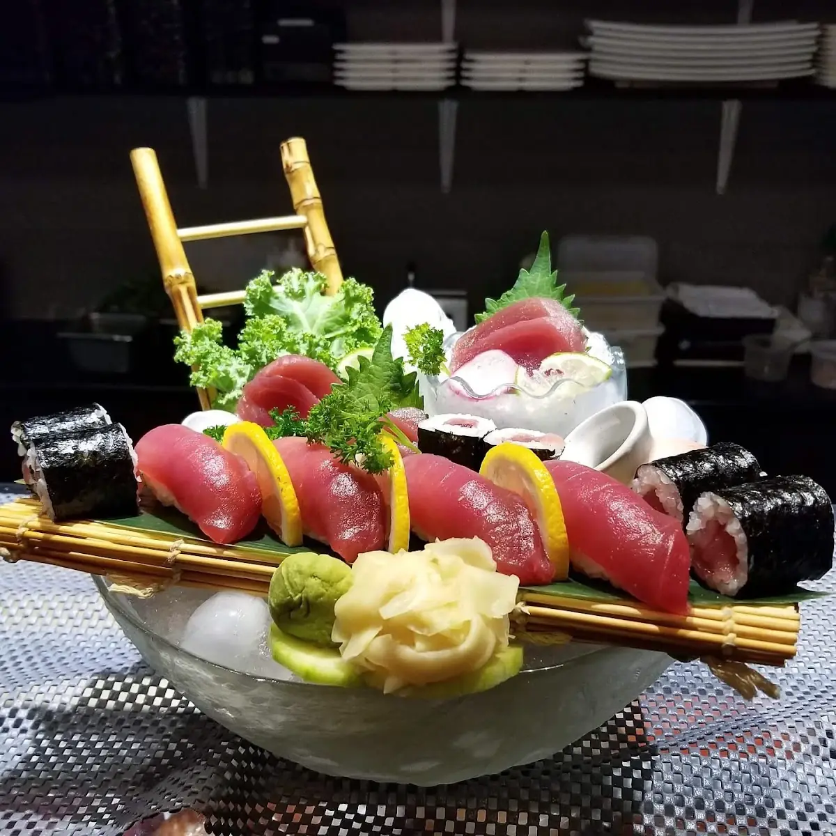 Sushi and Sashimi Salad