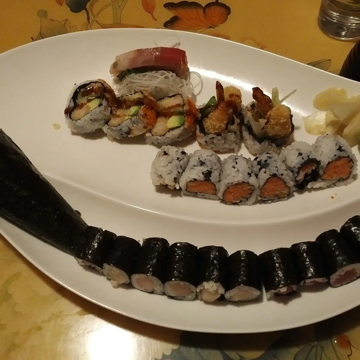 Sushi Rolls Spicy Tuna Hand Roll Sashimi